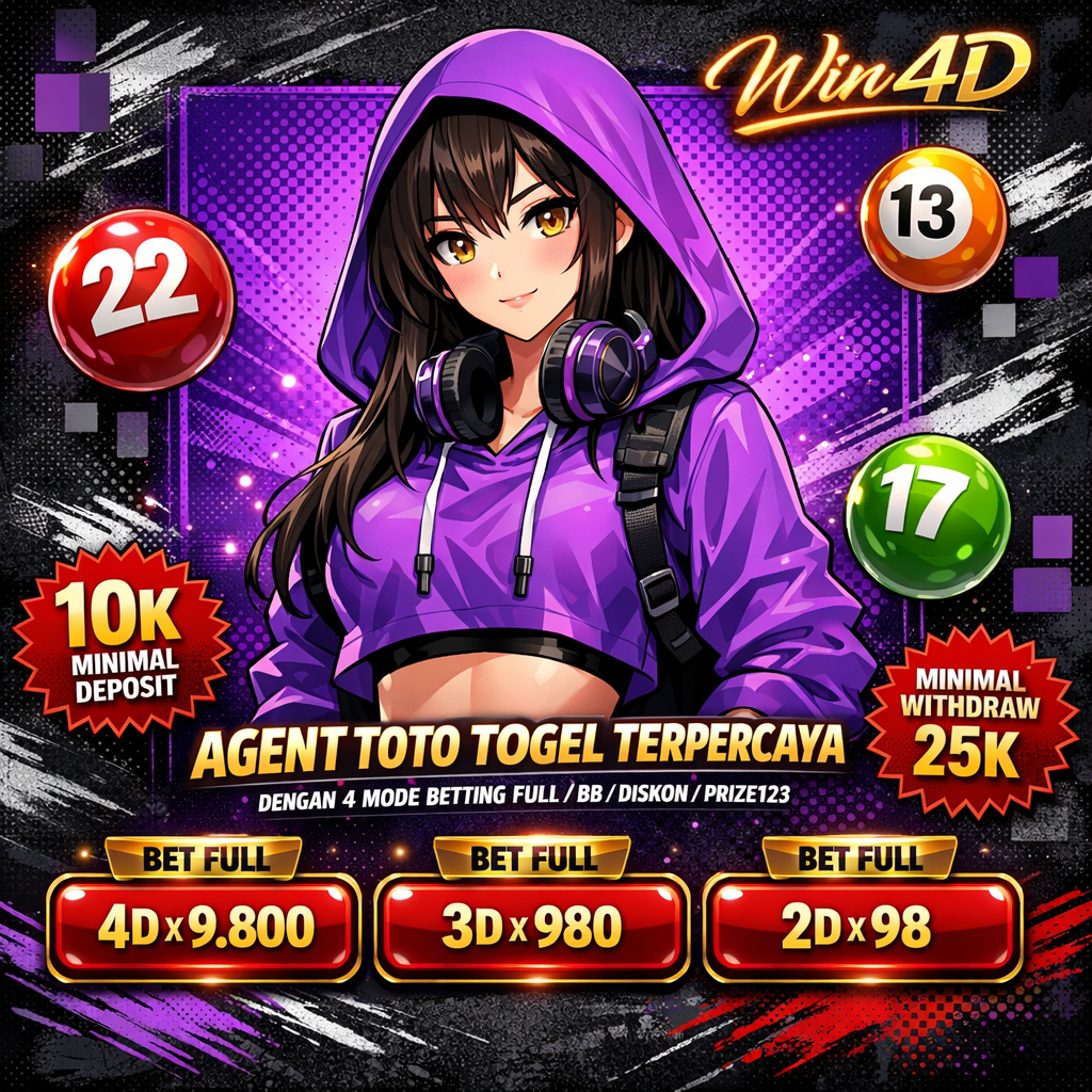 Galeri foto WIN4D : Link Situs Bandar Togel 4D Terbaru Dengan Layanan Paling Terciamik & Nyaman di Jakarta